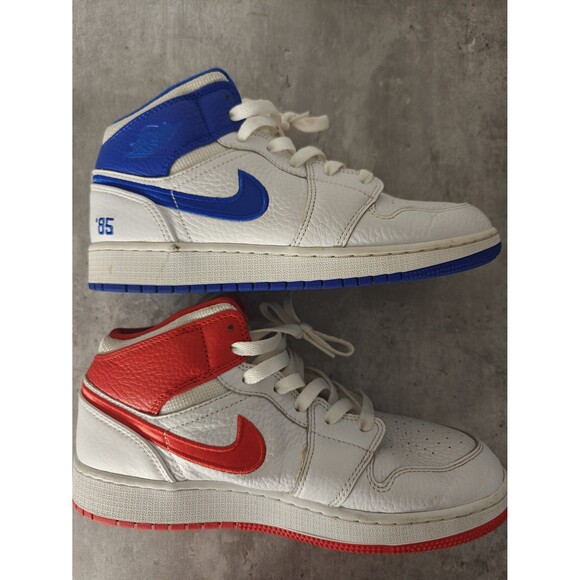 Nike Air Jordan Red white & Blue retro \'85 size 6.5Y shoes main image 8